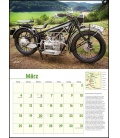 Nástěnný kalendář Motocykly & Trasy / Motorräder & Routen 2019