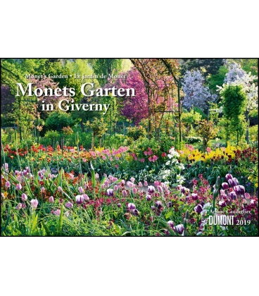 Wall calendar Monets Garten in Giverny 2019