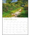 Nástěnný kalendář Monetova zahrada v Giverni / Monets Garten in Giverny 2019