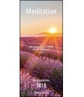 Nástěnný kalendář Rodinný plánovač Meditace / Meditation T&C 2019