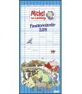Nástěnný kalendář Rodinný plánovač Lindgren: Michel aus Lönneberga 2019