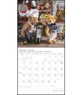 Nástěnný kalendář Medvídek Teddy / Teddy T&C 2019