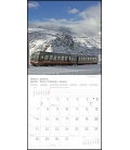 Nástěnný kalendář Lokomotivy / Lokomotiven T&C 2019