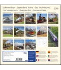 Nástěnný kalendář Lokomotivy / Lokomotiven T&C 2019