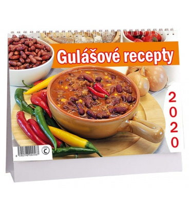 Tischkalender Gulášové recepty 2020
