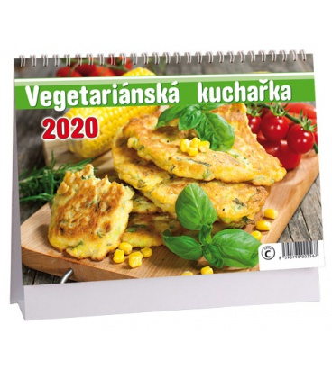Stolní kalendář Vegetariánská kuchařka 2020