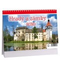 Table calendar Hrady a zámky 2020