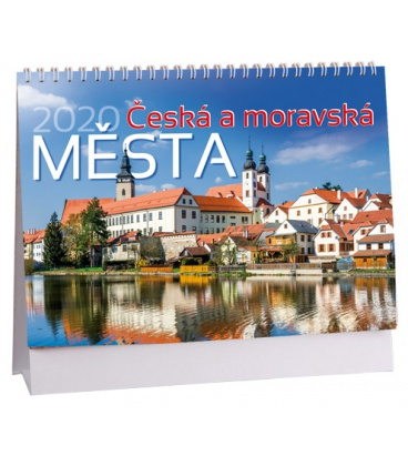 Stolní kalendář Česká a moravská města 2020