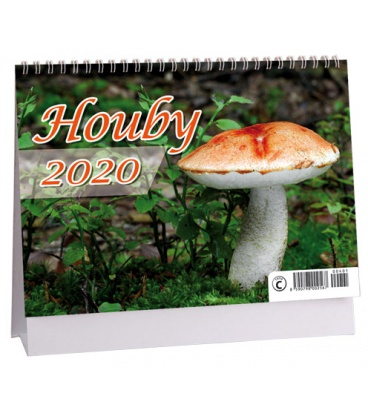 Stolní kalendář Houby 2020