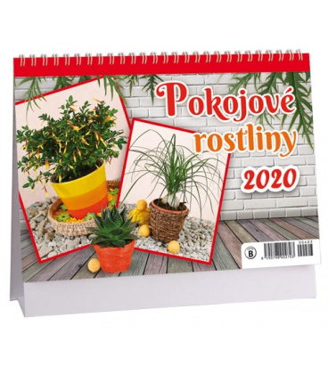 Stolní kalendář Pokojové rostliny 2020