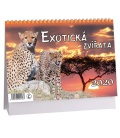 Table calendar Exotická zvířata 2020