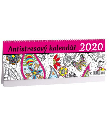 Stolní kalendář Antistresový  2020