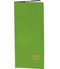 Pocket diary monthly PVC - green 2020