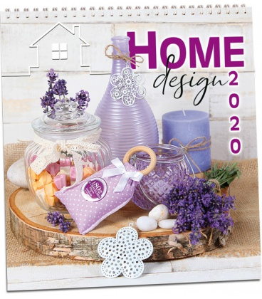 Nástěnný kalendář Home design 2020
