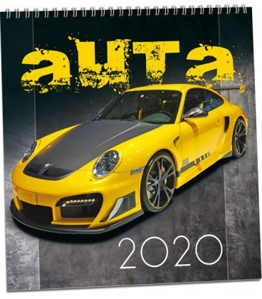 Wall calendar Auta 2020