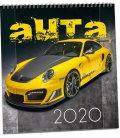 Nástěnný kalendář Auta 2020