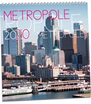 Nástěnný kalendář Metropole 2020