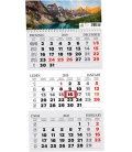 Wall calendar 3 monthly / Tříměsíční s okénkem 2020