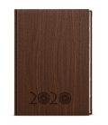 Tagebuch - Terminplaner A5 - Ctirad s výsekem - wood - hnědá 2020