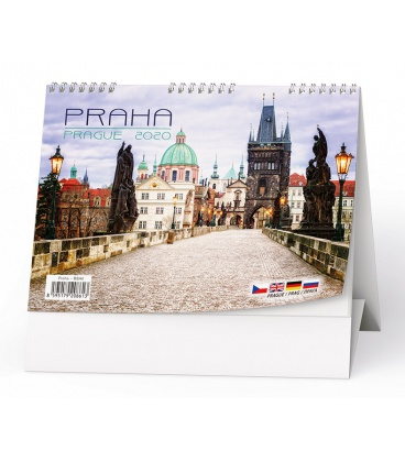 Tischkalender Praha 2020