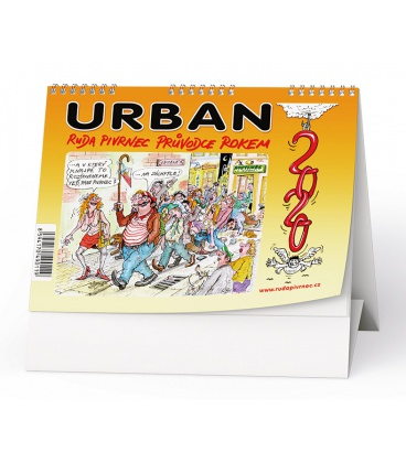 Tischkalender Urban - Ruda Pivrnec - Průvodce rokem 2020  2020 (Ilustrativní foto)