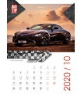 Nástěnný kalendář Superauto 2020