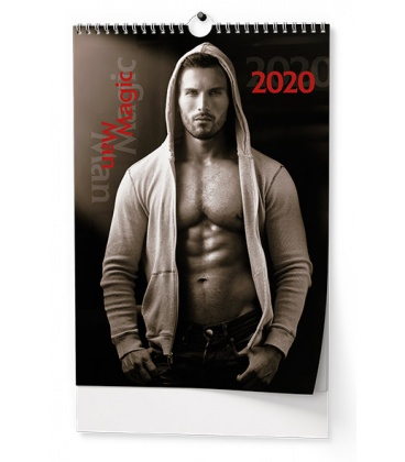 Nástěnný kalendář Magic Man 2020