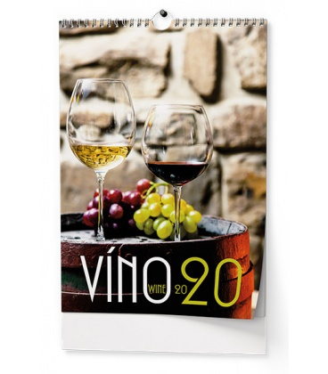 Wandkalender Víno 2020