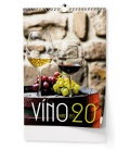 Nástěnný kalendář Víno 2020