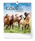Nástěnný kalendář IDEÁL - Koně 2020