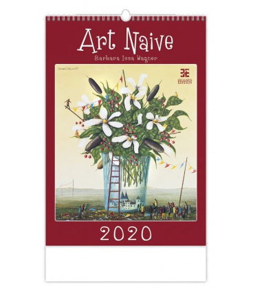 Nástěnný kalendář Art Naive 2020