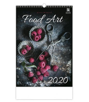 Nástěnný kalendář Food Art 2020