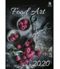 Nástěnný kalendář Food Art 2020