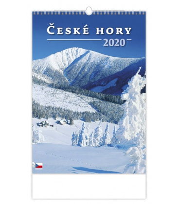 Nástěnný kalendář České hory 2020