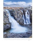 Nástěnný kalendář Waterfalls 2020
