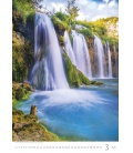 Wandkalender Waterfalls 2020