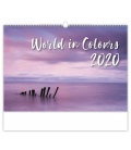 Nástěnný kalendář World in Colours 2020