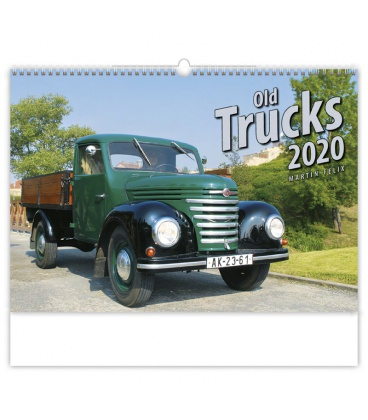 Wall calendar Old Trucks 2020