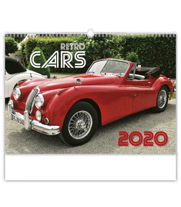 Wall calendar Retro Cars 2020