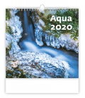 Wandkalender Aqua 2020