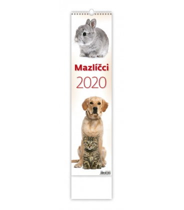 Wall calendar Mazlíčci - vázanka 2020