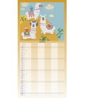 Wall calendar Family planing / Rodinný plánovač 2020