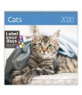Nástěnný kalendář Cats 2020