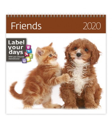 Wandkalender Friends 2020
