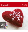 Wandkalender Hearts 2020