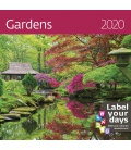 Wall calendar Gardens 2020