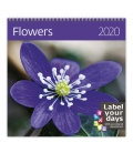 Wall calendar Flowers 2020