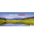 Stolní kalendář Svět hor 2020