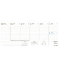 Table calendar Plánovací kalendář MODRÝ 2020