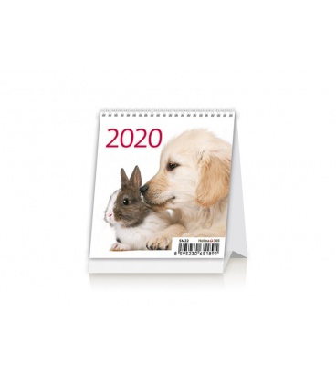 Tischkalender Mini Pets 2020